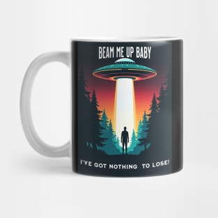 Beam Me Up, Baby: Ready for Anything Mug